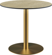 Gold Halo Cafe Table